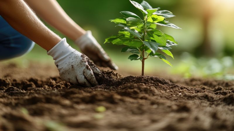 Japanese Cherry Tree Planting in Ventura County, CA
